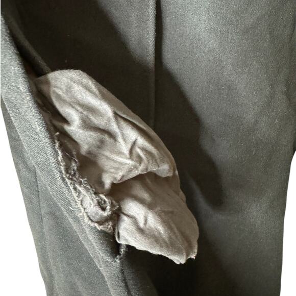 Burberry London Women UK 14 US 12 Black Wool Cashmere Stand Collar Long Coat - Picture 9 of 16